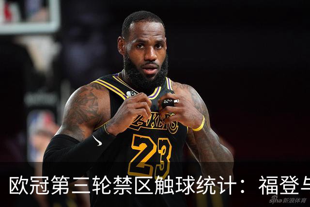 欧冠第三轮禁区触球统计：福登与谢尔基并列第一